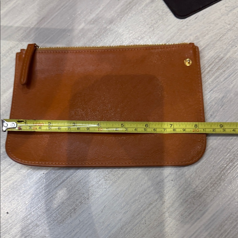Mansur Gavriel Tan Leather Pouch - Picture 7 of 8